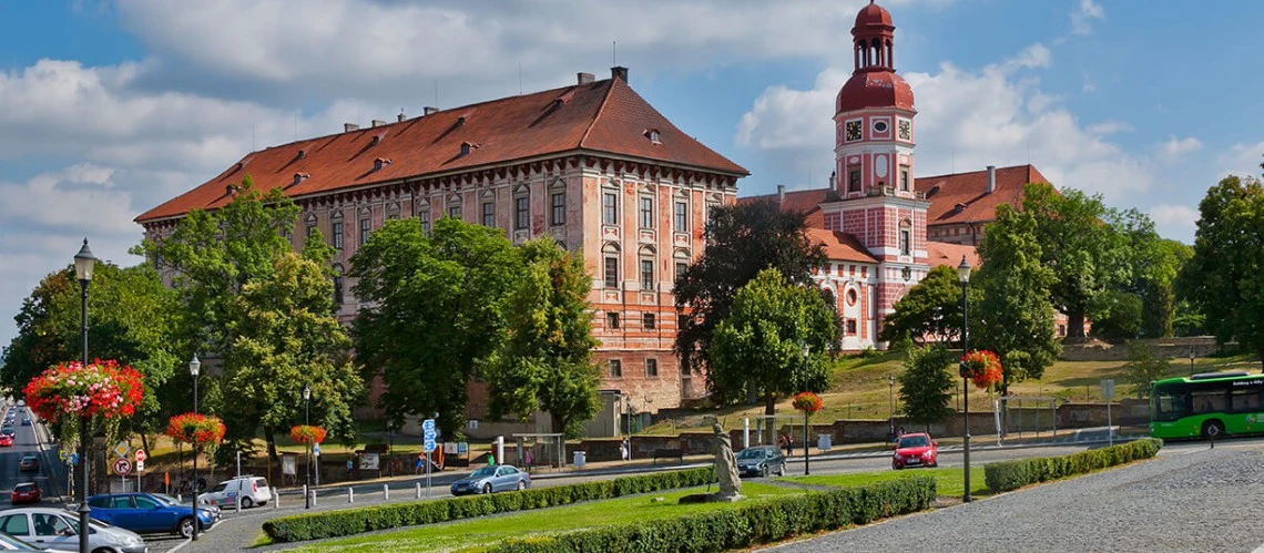 Panorama města Roudnice nad Labem